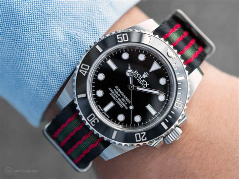 rolex submariner nato|best strap for rolex submariner.